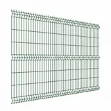3Д забор Medium 630×2500 мм, пруток 4 мм, лиственно-зелёный RAL 6002